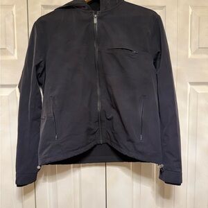Outdoor Voices Black Ventilated Running  Jacket